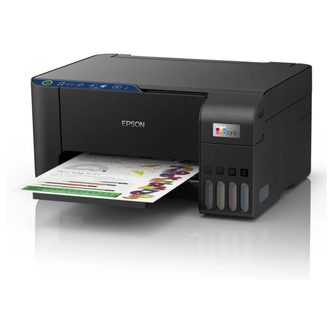 T EPSON EcoTank ET-2861 MFP colour inkjet ITS A4 10ppm Print 100sheets Wi-Fi USB Black — image 4