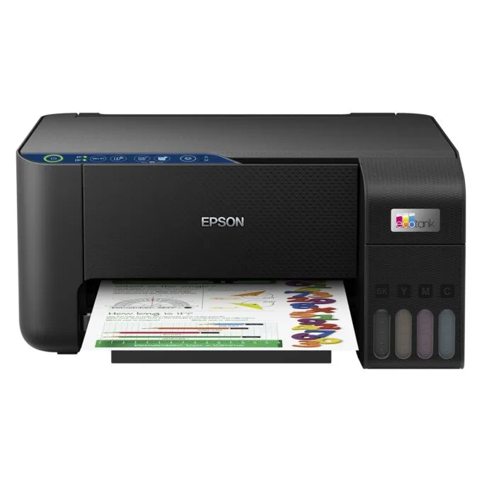 T EPSON EcoTank ET-2861 MFP colour inkjet ITS A4 10ppm Print 100sheets Wi-Fi USB Black — image 1