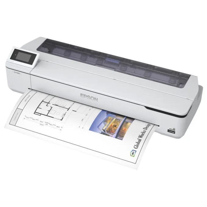 T Epson SureColor SC-T5100N Tinten-Großformatdrucker — image 3