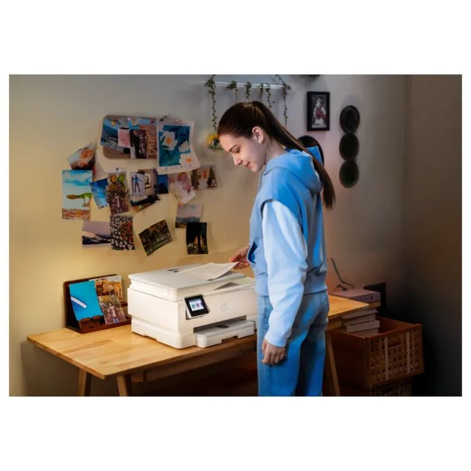 T HP Envy Photo 7930 All-in-One Color Inkjet 10ppm Print Scan Copy Photo Printer USB 2.0 Wi-Fi — image 4