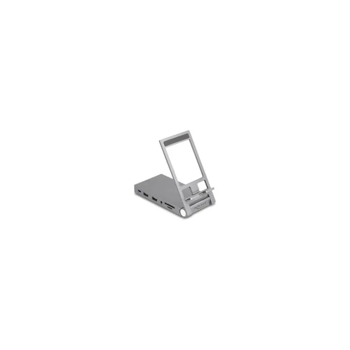 Tablet und Notebook Dockingstation 4K mit integrierter Halterung - HDMI USB Hub SD Micro SD PD 3.0 - klappbar — image 3