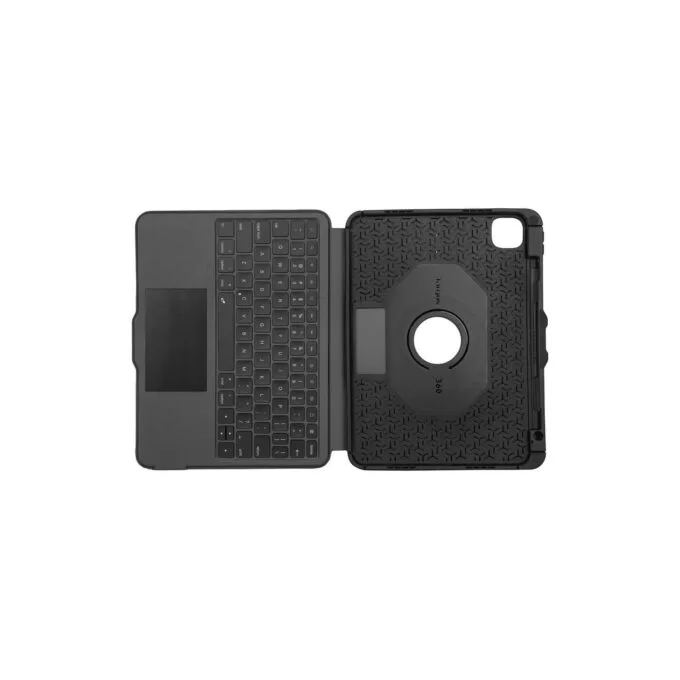 TARGUS Versavu - Tastatur und Foliohlle - hinterleuchtet - kabellos - Bluetooth 5.0 - QWERTY - Spanisch - Schwarz — image 11