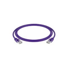 Telegärtner Patchkabel S FTP, Cat.6A, LSOH, lila, 2 m