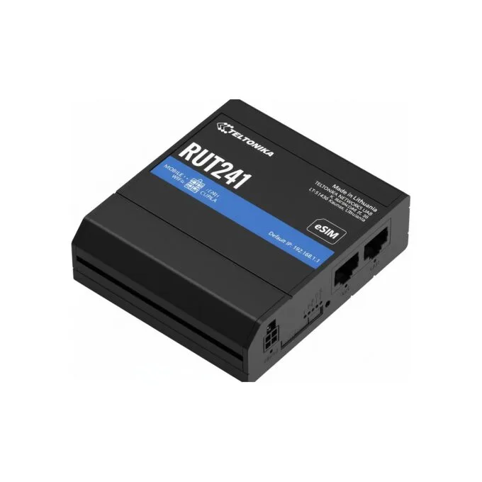 Teltonika · Router · RUT241 · Kompakter-4G LTE Router · eSIM — image 1