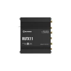 Teltonika · Router · RUTX11 · LTE CAT6 Router WLAN. Dual Band WiFi (Wave-2 802.11ac). 4x Gigabit LAN Port. Bluetooth....