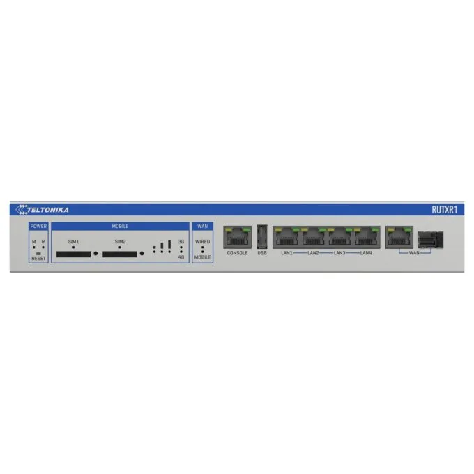 Teltonika · Router · RUTXR1 · SFP · LTE · WAN 19 — image 1