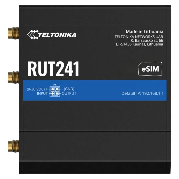 TELTONIKA RUT241 LTE 4G 3G 2G WiFi Industrie Router eSIM Version — image 3