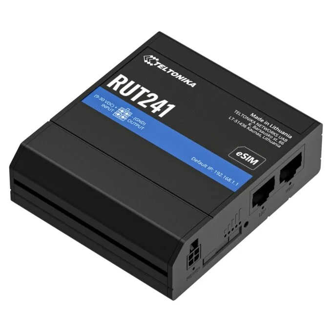 TELTONIKA RUT241 LTE 4G 3G 2G WiFi Industrie Router eSIM Version — image 1
