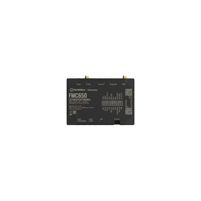 TELTONIKA TELEMATICS FMC650 4G LTE Cat 1 Tracker mit Back-Up-Batterie mit hoher Kapazitt und externen Antennen EMEA — image 1