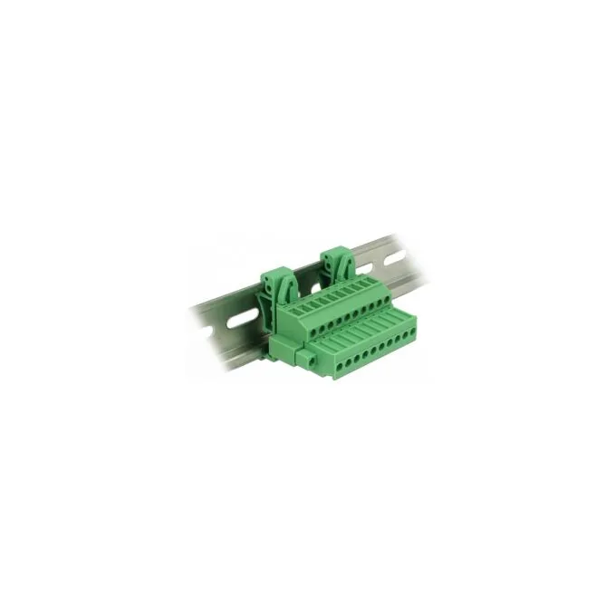 Terminalblock Set für Hutschienen 10 Pin mit Schraubverriegelung — image 1
