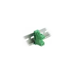 Terminalblock Set für Hutschienen 2 Pin mit Rastermaß 5.08 mm gewinkelt