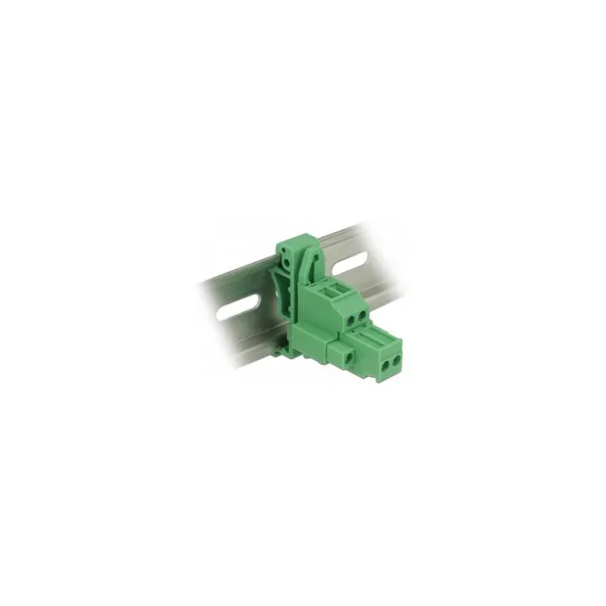 Terminalblock Set für Hutschienen 2 Pin mit Schraubverriegelung — image 1