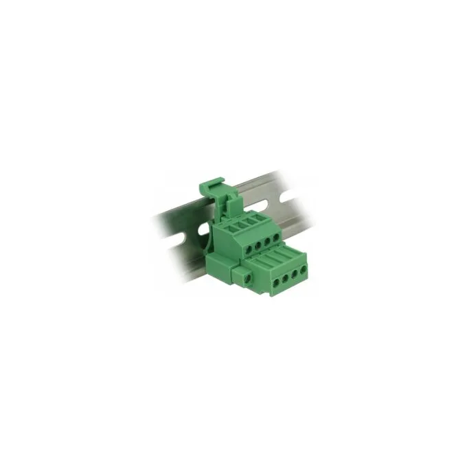 Terminalblock Set für Hutschienen 4 Pin mit Schraubverriegelung — image 1