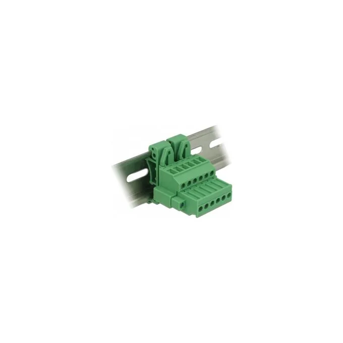 Terminalblock Set für Hutschienen 6 Pin mit Schraubverriegelung — image 1