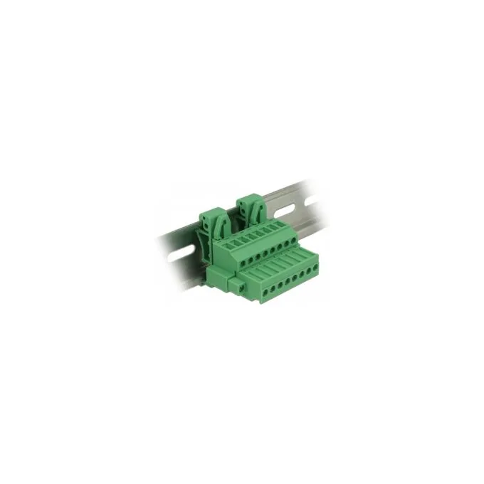 Terminalblock Set für Hutschienen 8 Pin mit Schraubverriegelung — image 1