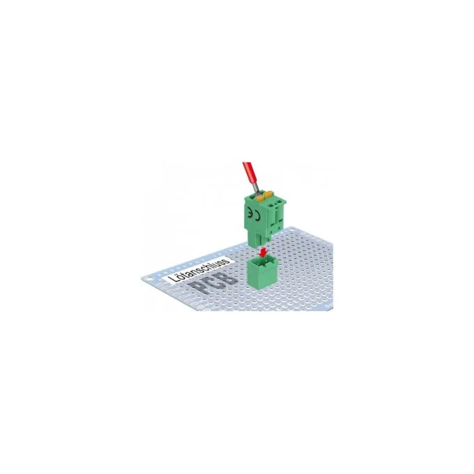 Terminalblock Set für Platine 2 Pin 5.08 mm Rastermaß vertikal — image 5