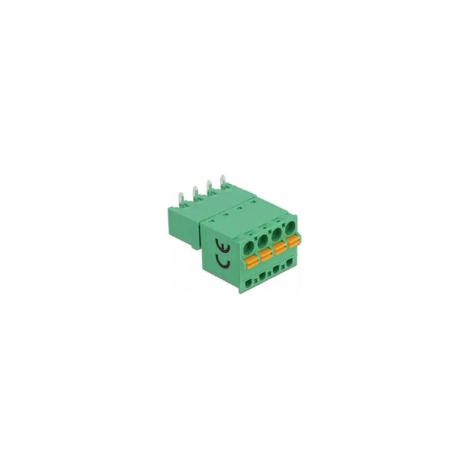 Terminalblock Set für Platine 4 Pin 5.08 mm Rastermaß horizontal — image 1