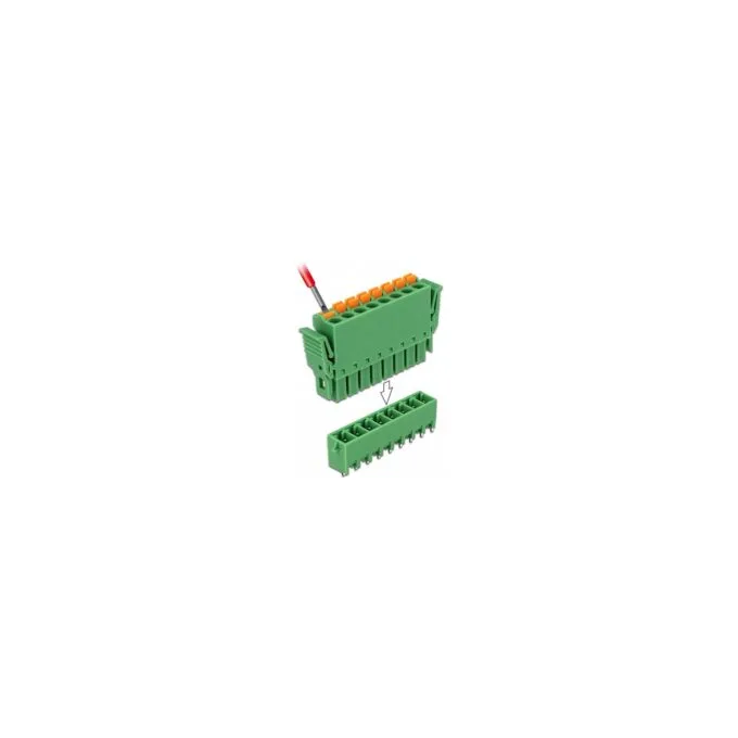 Terminalblock Set für Platine 8 Pin 3.81 mm Rastermaß vertikal — image 3