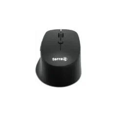 TERRA Mouse 4000 Wireless Silent USB black 6-Tasten Maus, für Rechtshänder