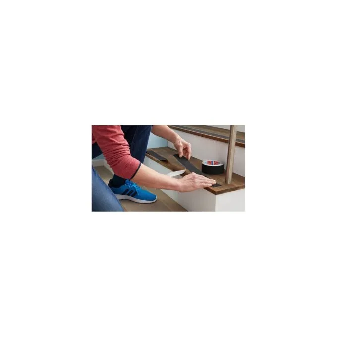 tesa Anti-Rutschband, 50 mm x 5,0 m, schwarz zur Rutschvermeidung, extrem raue und strapazierfhige - 1 Stck (55588-00... — image 6