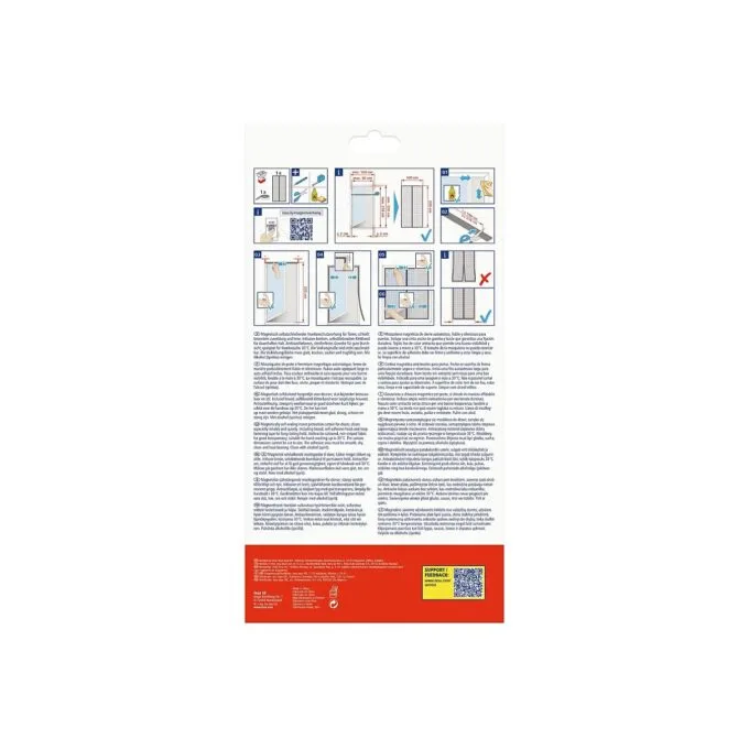 tesa Fliegengitter Insect Stop Magnetvorhang anthrazit 1.0 x 2.2 m — image 2