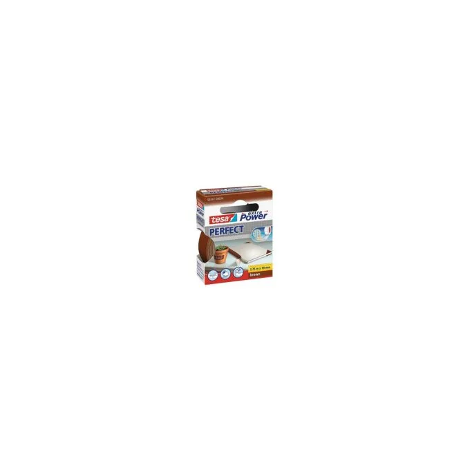 Tesa Gewebekleb. 2.75m x 19mm extra Power braun Perfekt 56341 — image 1