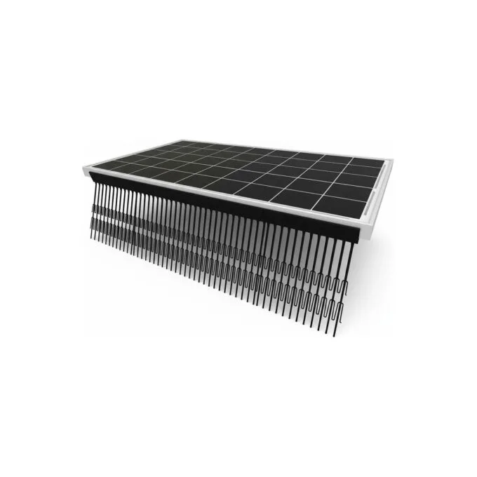 Tierabwehr Barriere Taubenabwehr für Photovoltaik Anlagen 1 m - 2 Stück braun — image 1