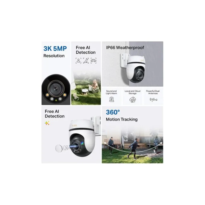 TP-Link Tapo C530WS 360 berwachungskamera — image 10