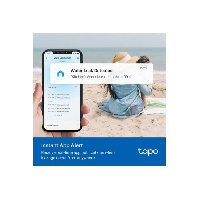 TP-Link Tapo T300(EU) Intelligenter Wasserlecksensor — image 5