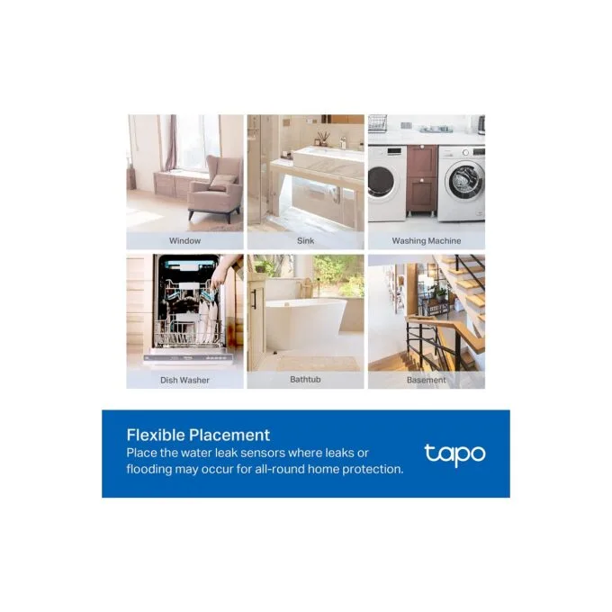 TP-Link Tapo T300(EU) Intelligenter Wasserlecksensor — image 8