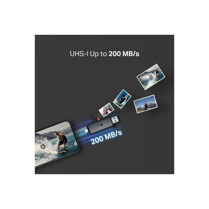 TP-Link UA430D USB3.0 Typ-C & Typ-A to SD+microSD 3.0 Adap. — image 5