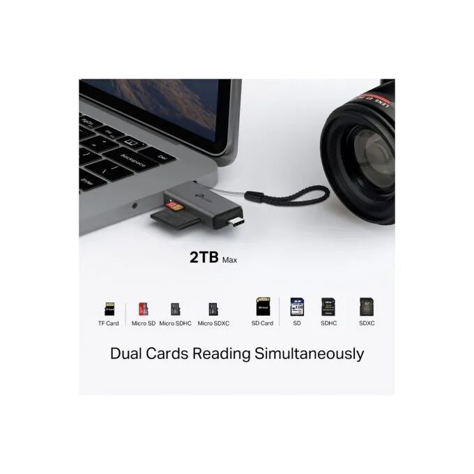 TP-Link UA430D USB3.0 Typ-C & Typ-A to SD+microSD 3.0 Adap. — image 6
