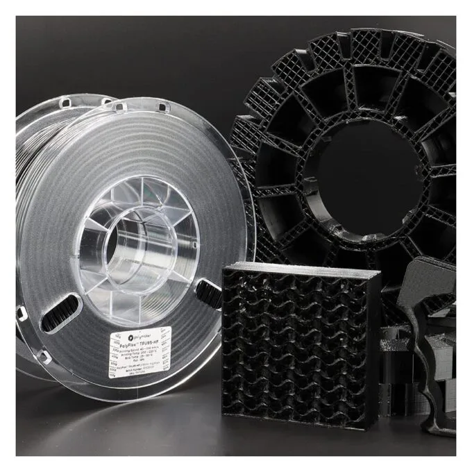 TPU-95A 1,75mm HIGH SPEED BLACK 1kg — image 3