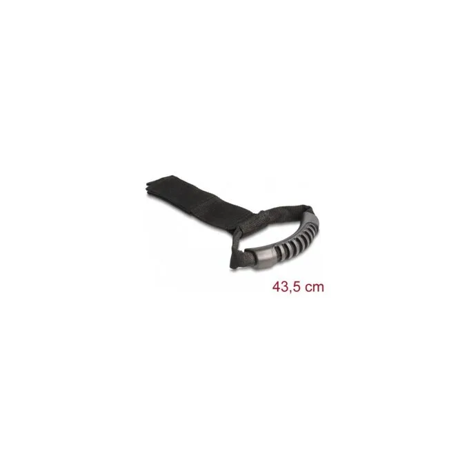Tragegurt mit Klettverschluss L 435 x B 50 mm schwarz 2 Stück — image 2