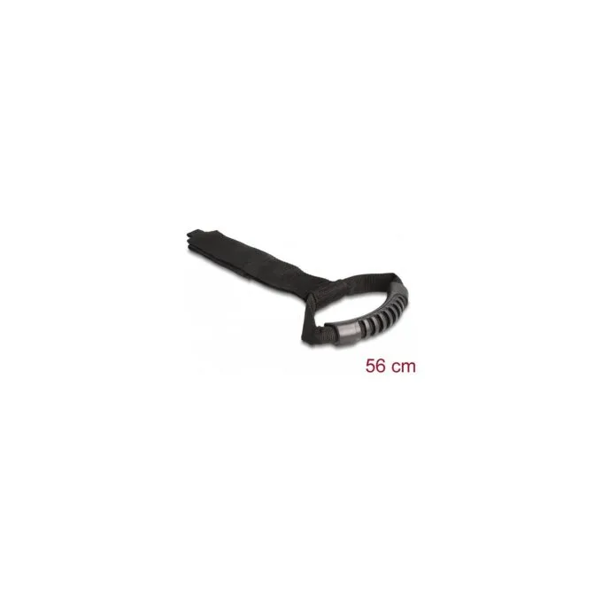 Tragegurt mit Klettverschluss L 560 x B 50 mm schwarz 2 Stück — image 2