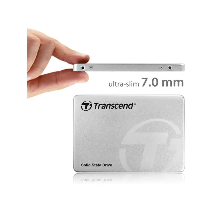 TRANSCEND SSD370S 64GB SSD 6.4cm 2.5 Zoll SATA 6Gb s MLC Aluminium Gehäuse — image 2