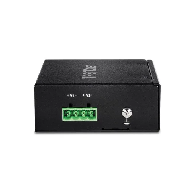 TRENDnet 5-Port Industrieller Gigabit PoE+ DIN-Rail-Switch — image 3