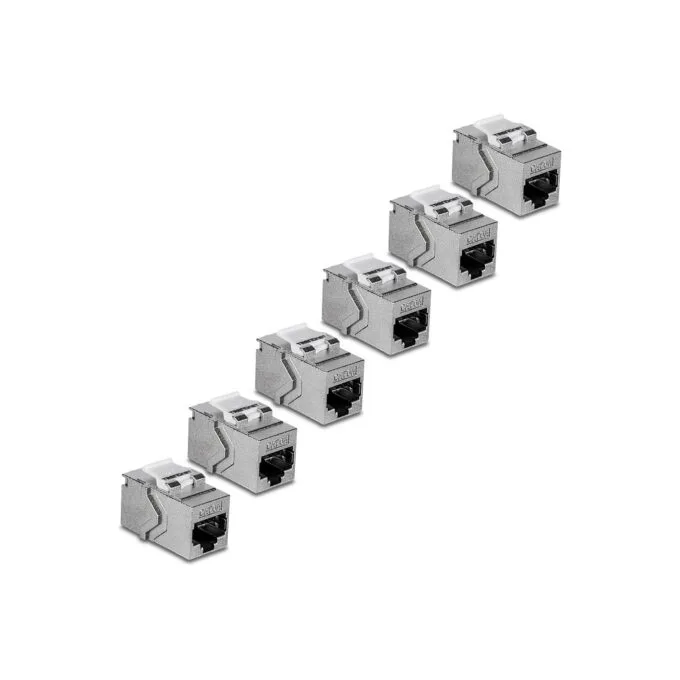 TRENDnet TC-KC06C6A Cat6A RJ-45 Keystone. 6-Pack — image 4