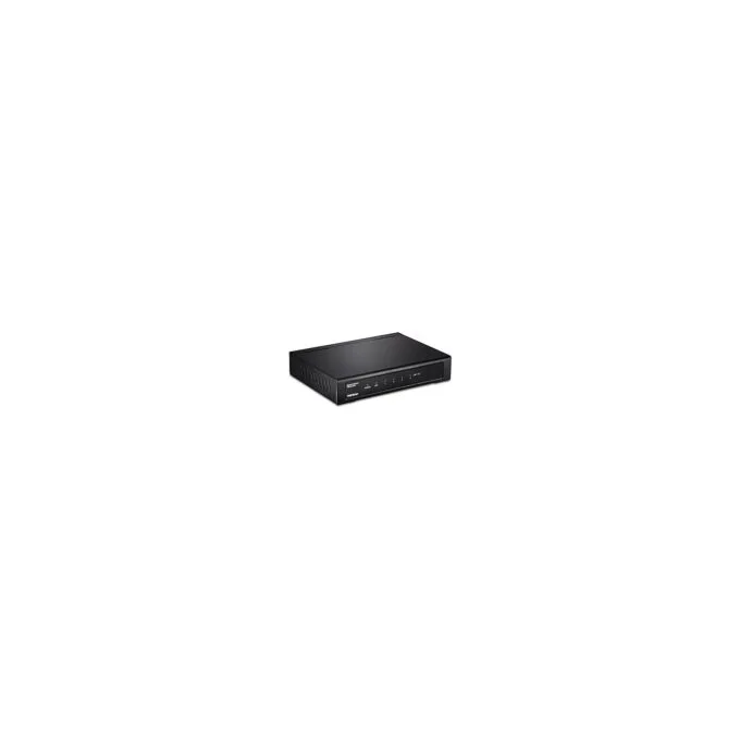 TRENDnet TEG-S51SFP Gigabit Ethernet (10 100 1000) Schwarz Netzwerk Switch — image 1