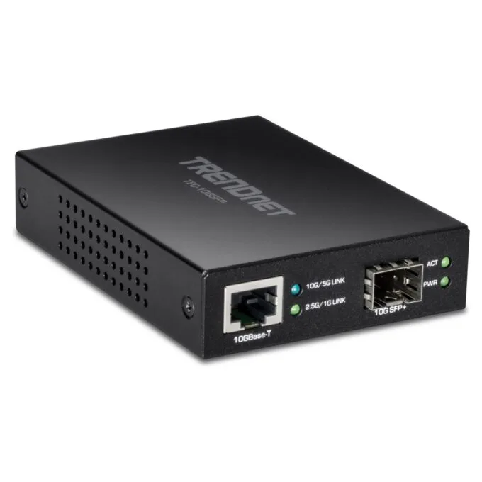 TRENDnet TFC-10GSFP Media Converter. 10GBASE-T zu SFP+ Fiber — image 1