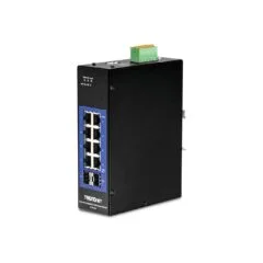 TRENDnet TI-G102i DIN-Rail Switch 10-Port Industrial Gigabit L2