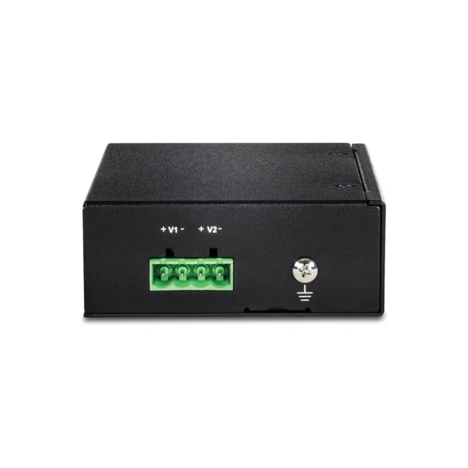 TRENDnet TI-PE50 DIN-Rail Switch 5-Port Industrial Fast Ethernet PoE+ — image 3