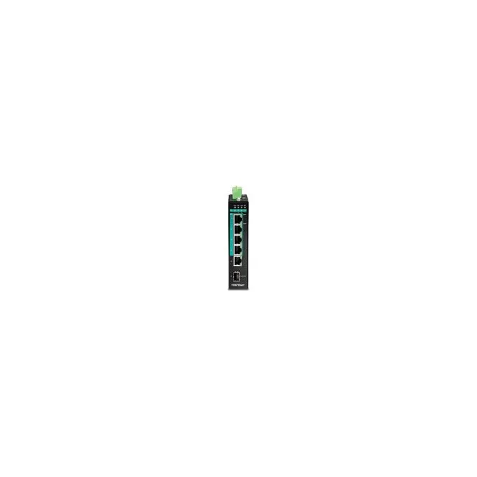 TRENDnet TI-PG541i 6-Port Switch PoE+ Industrial Gigabit Layer 2 DIN-Rail — image 2