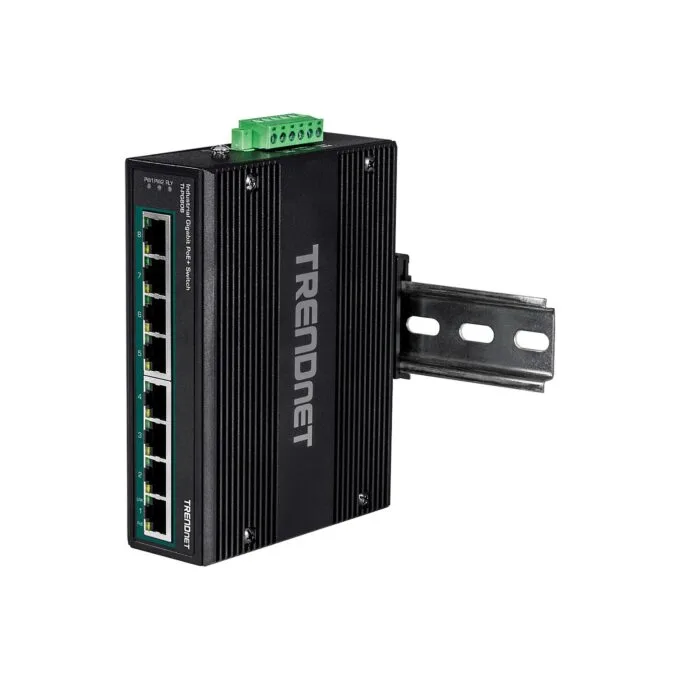 TRENDnet TI-PG80B 8-Port PoE+ Switch Industrial Gigabit DIN-Rail — image 6