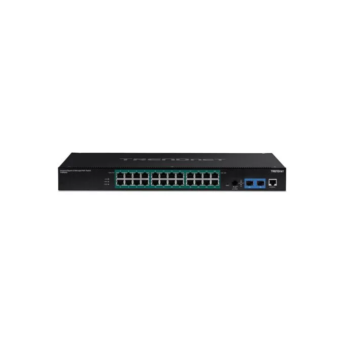 TRENDnet TI-RP262i 26-Port Industrial Rackmount PoE+ Switch Gigabit L2 Managed — image 2