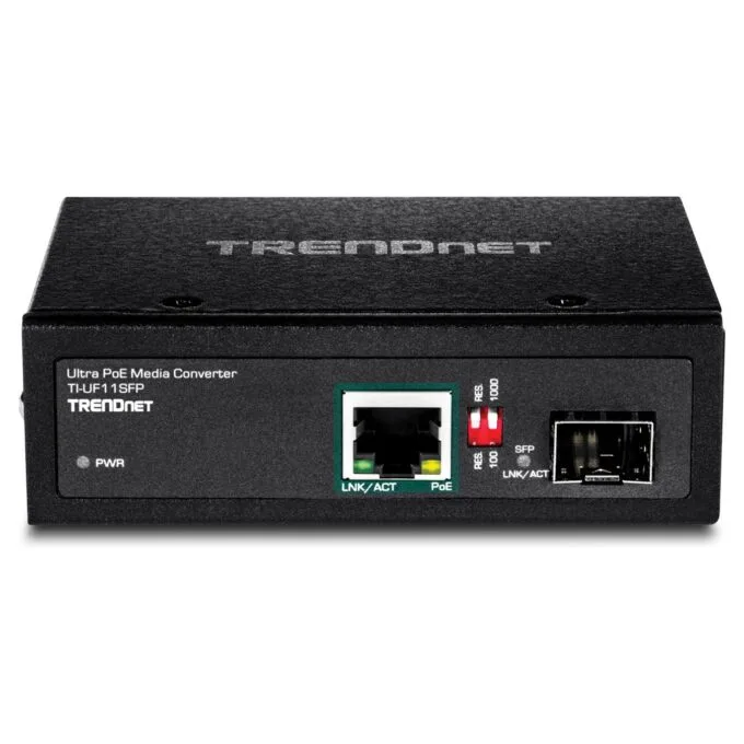 TRENDnet TI-UF11SFP Eingebaut 1000Mbit s Schwarz Netzwerk Medienkonverter — image 3