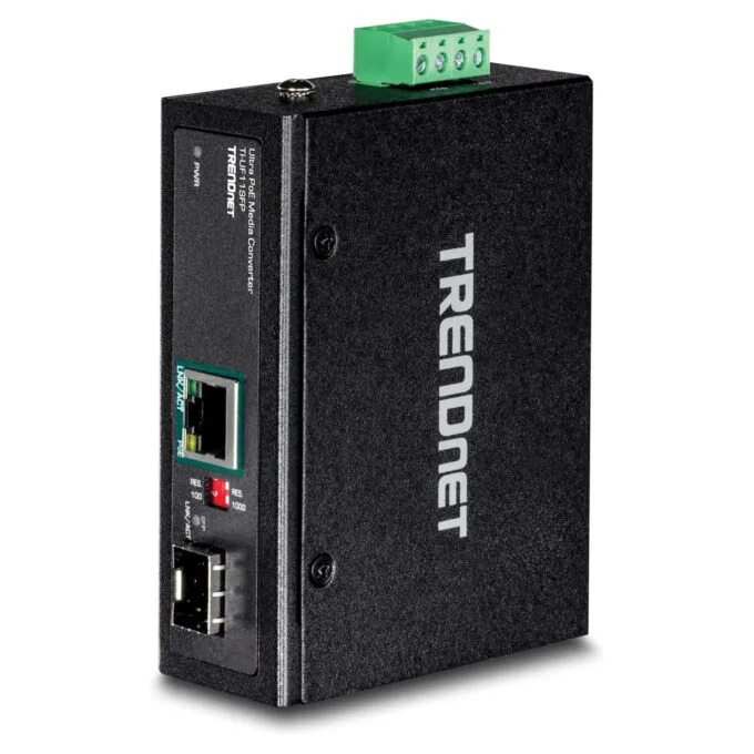 TRENDnet TI-UF11SFP Eingebaut 1000Mbit s Schwarz Netzwerk Medienkonverter — image 1