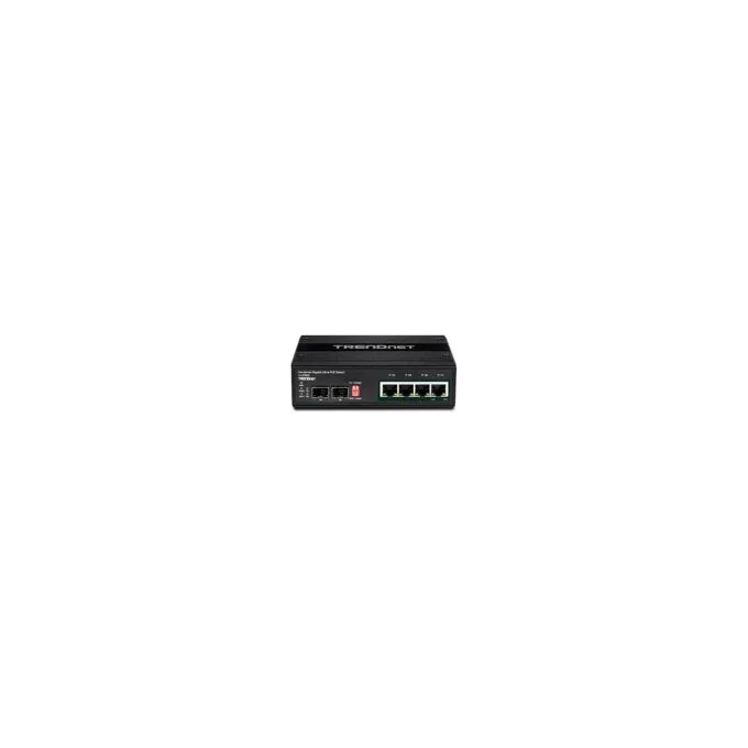 TRENDnet TI-UPG62 6-Port Gigabit Switch Ultra PoE DIN-Rail Industrial — image 4