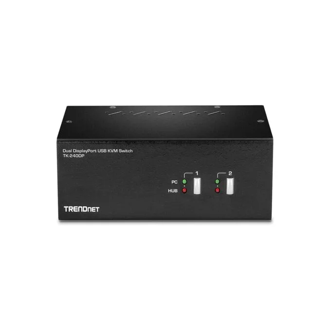 TRENDnet TK-240DP DisplayPort KVM Switch. 2-Port Dual Monitor — image 2
