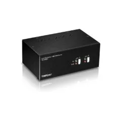 TRENDnet TK-240DP DisplayPort KVM Switch. 2-Port Dual Monitor